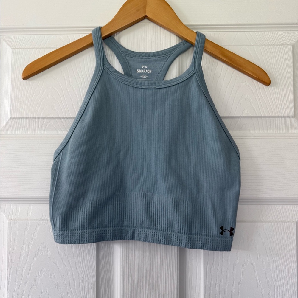 Under Armour Women's Blue Crop Top